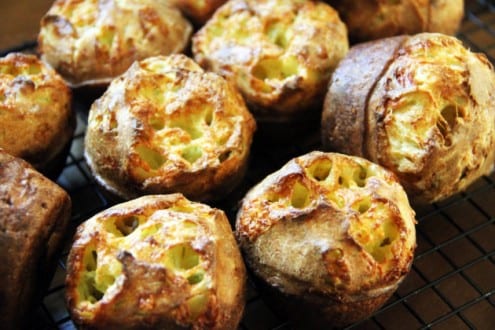 Cheesy Dill Popovers