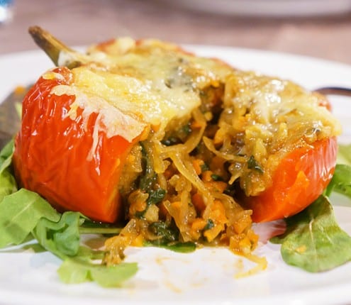 Vegetarian Stuffed Peppers