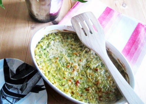 Zucchini and Rice Tian