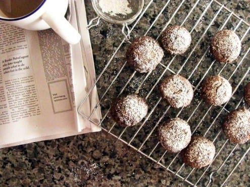 Pumpkin Spice Donut Holes