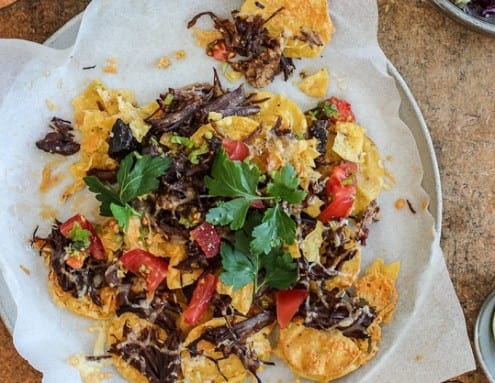 48-Hour Lamb Shoulder Nachos