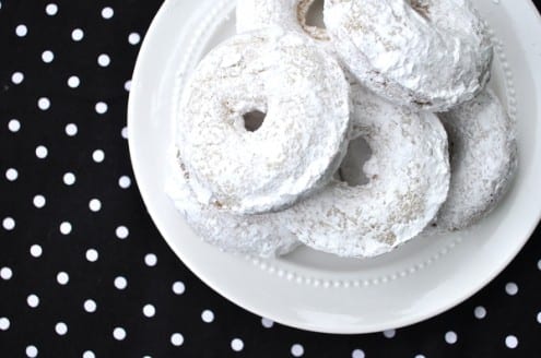 Powdered Sugar Donuts