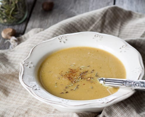 Roasted Hokkaido Pumpkin Soup - Honest Cooking