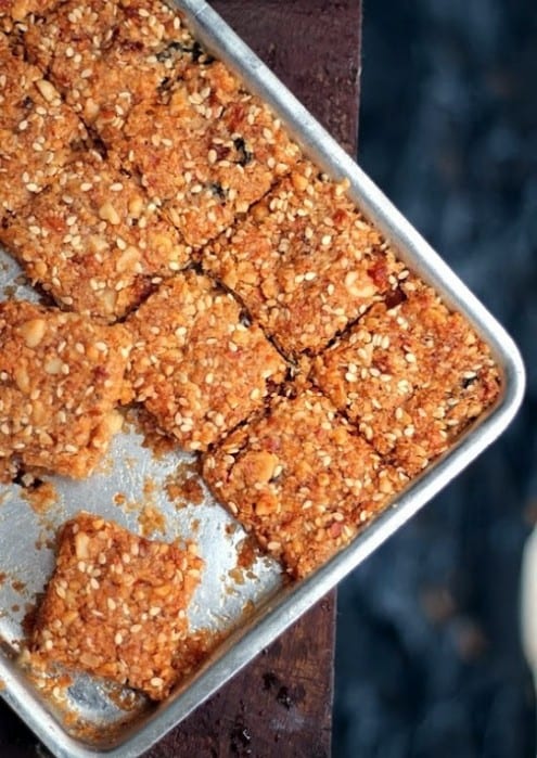 Sesame Granola Bars