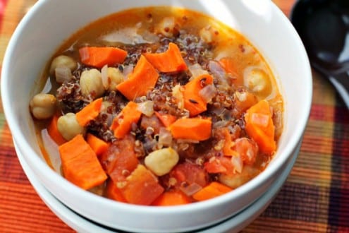 Vegetarian Quinoa Chickpea Stew
