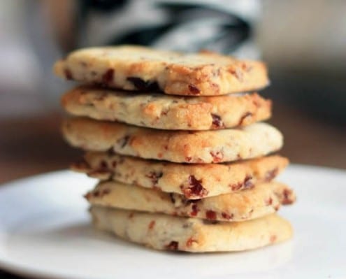 Lemon Cranberry Shortbread