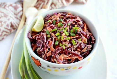 Purple Cabbage Slaw