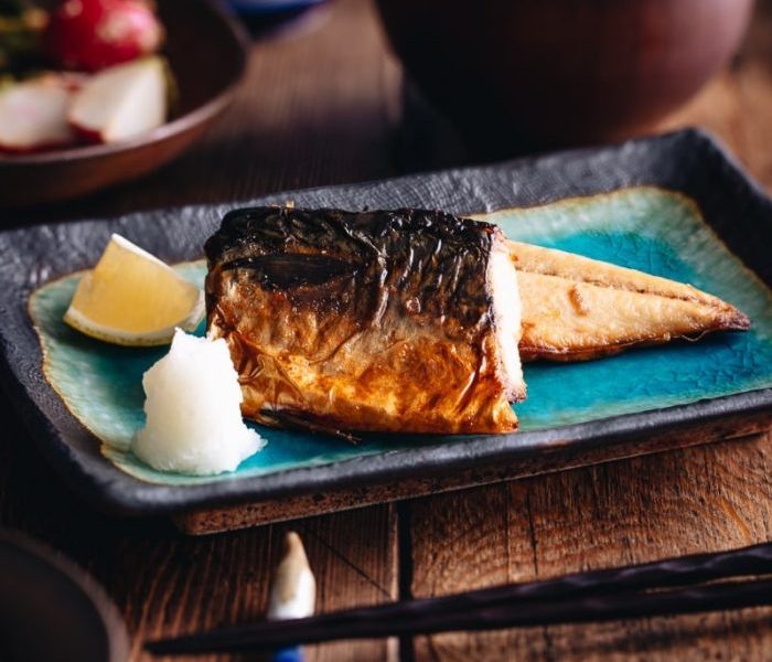 Saba-Shioyaki Salt Grilled Mackerel