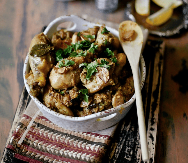 Garlic Curry Chicken