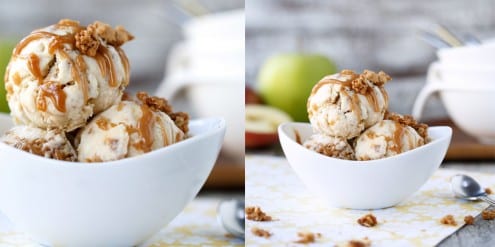 Apple Crisp Ice Cream