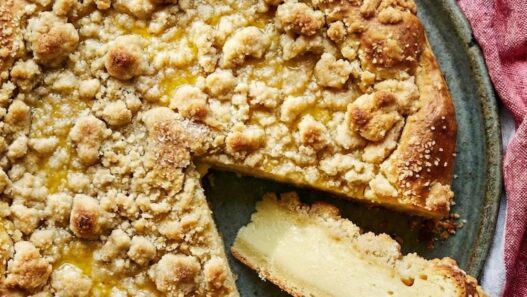 Vlaai Dutch Streusel Pudding Pie
