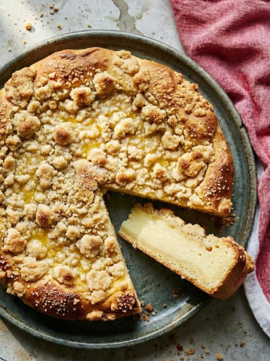 Vlaai Dutch Streusel Pudding Pie