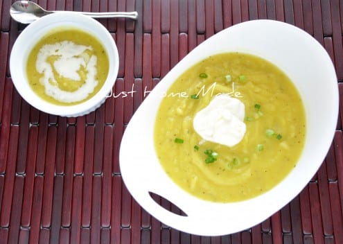 Onion, Apple and Acorn Squash Soup