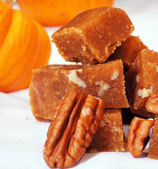 Pumpkin Pecan Fudge