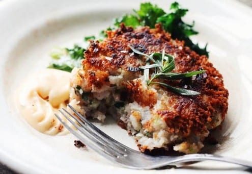 Shrimp Cakes with Rémoulade