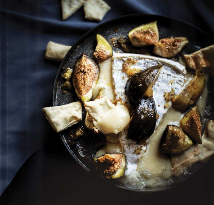 Baked Brie with Figs