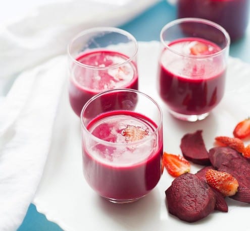 Beet and Strawberry Smoothie