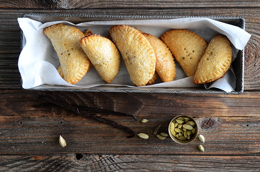 Vanilla-Cardamom Pear Hand Pies