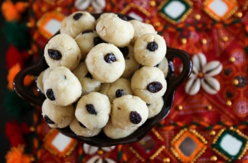 Coconut Rava Ladoo