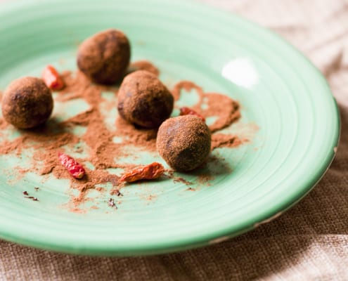 Chocolate Chili Truffles Recipe