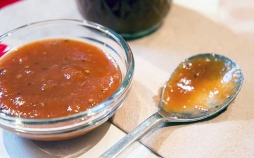 Smoky Apple Barbecue Sauce