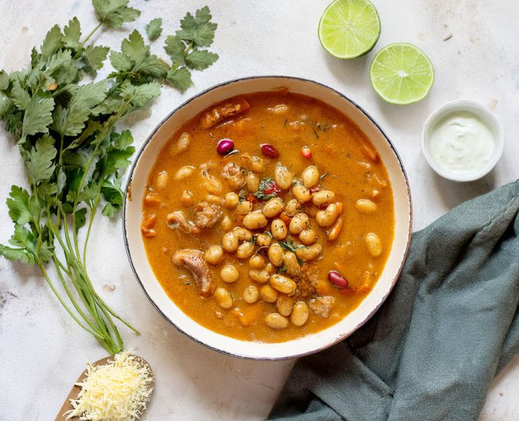 Turkey Chili with Coconut Milk