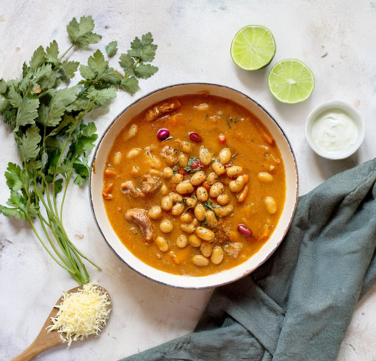 Turkey Chili with Coconut Milk