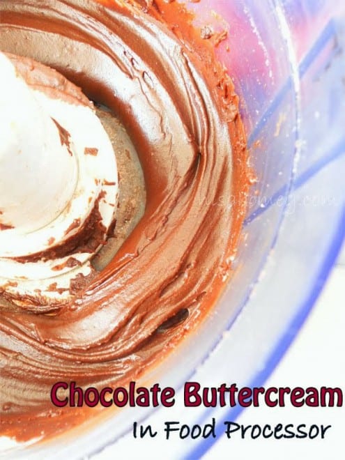 How to Make Chocolate Buttercream In a Food Processor
