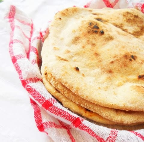 Stovetop Tandoori Roti