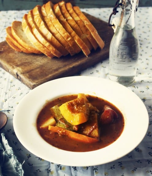 Pumpkin and Mixed Vegetable Stew