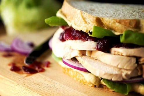 Gluten-Free Thanksgiving Leftover Sandwich 