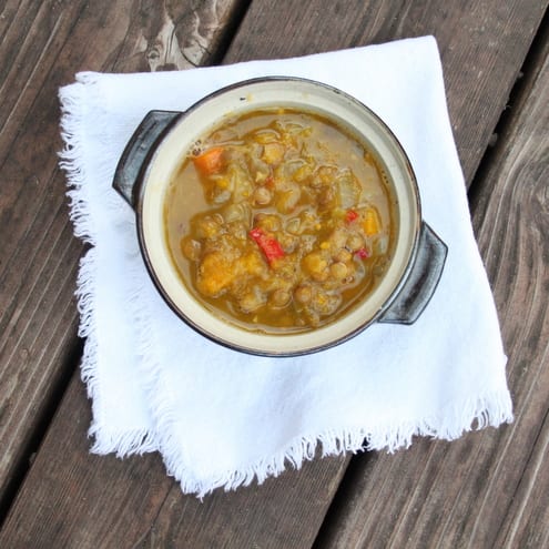 Squash Lentil Stew Recipe