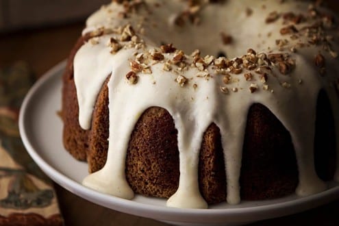 Hummingbird Cake with Lemon Mascarpone Frosting