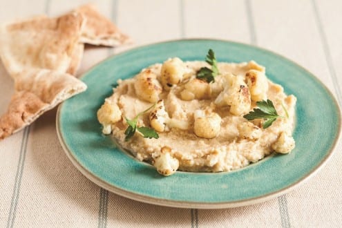 Hummus with Roasted Cauliflower