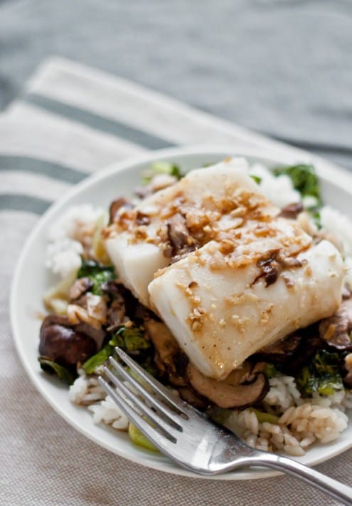 Asian turbot recipe