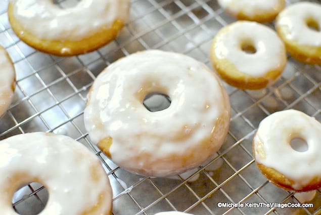 baked sour cream doughnuts