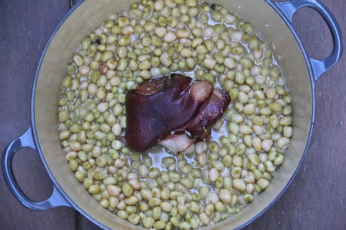 Southern Zipper Peas with Ham Recipe