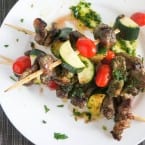 Chimichurri steak pinchos