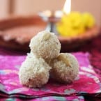 Simple Indian Coconut & Raisin Laddu recipe