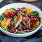 Duck, Orange and Pomegranate Salad recipe