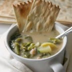 Spicy Broccoli Rabe and White Bean Soup recipe