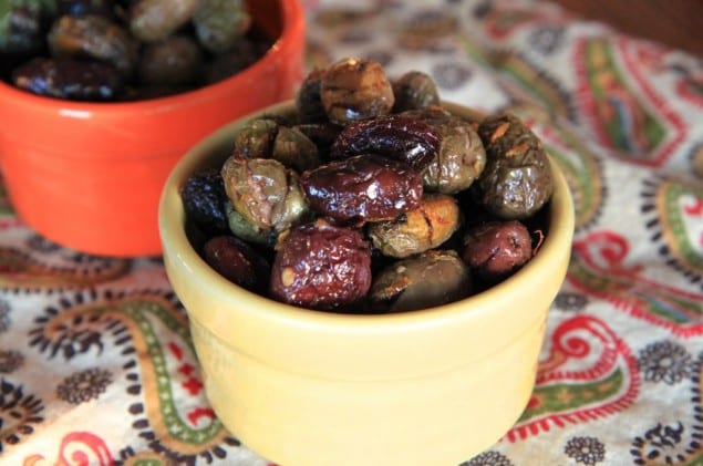 Citrus & Rosemary Roasted Olives Recipe