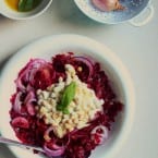 Yoghurt Chickpea and Beetroot Salad Recipe