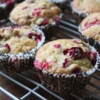 Cranberry Orange & Walnut muffins recipe