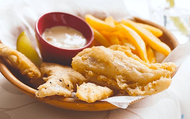 Crispy Fish and Chips