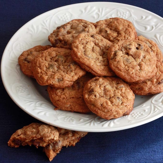 Whole wheat chocolate chip cookies recipe