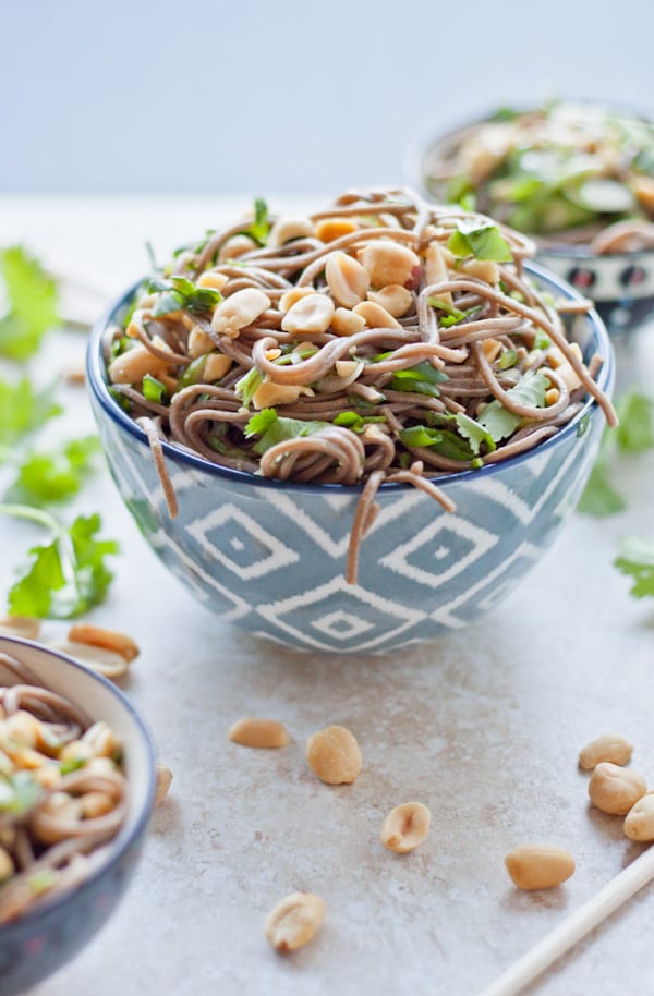 Lunchbox-ready Asian noodle salad recipe