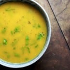 roasted butternut squash soup fennel ginger