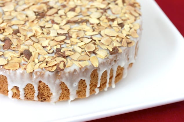 Almond honey cake