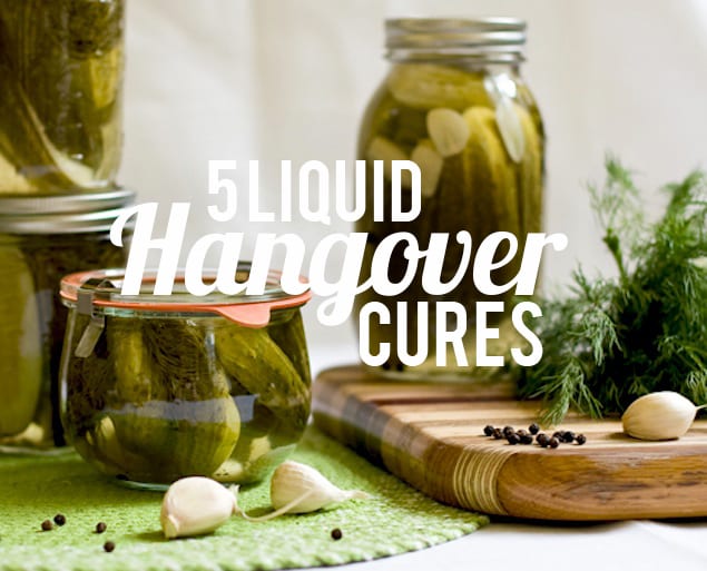 5 Liquid Hangover Cures